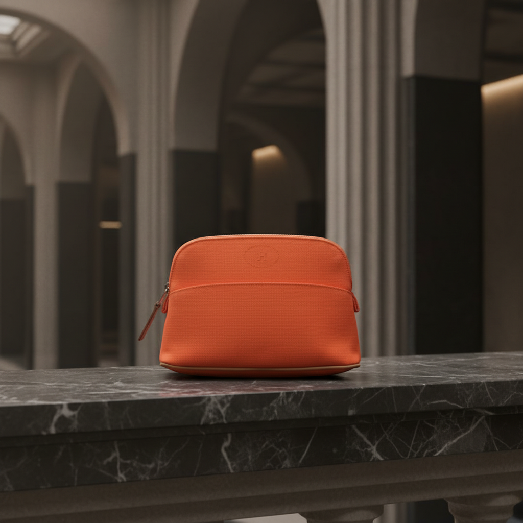 Hermès Bolide Mini · Cotton Pouch