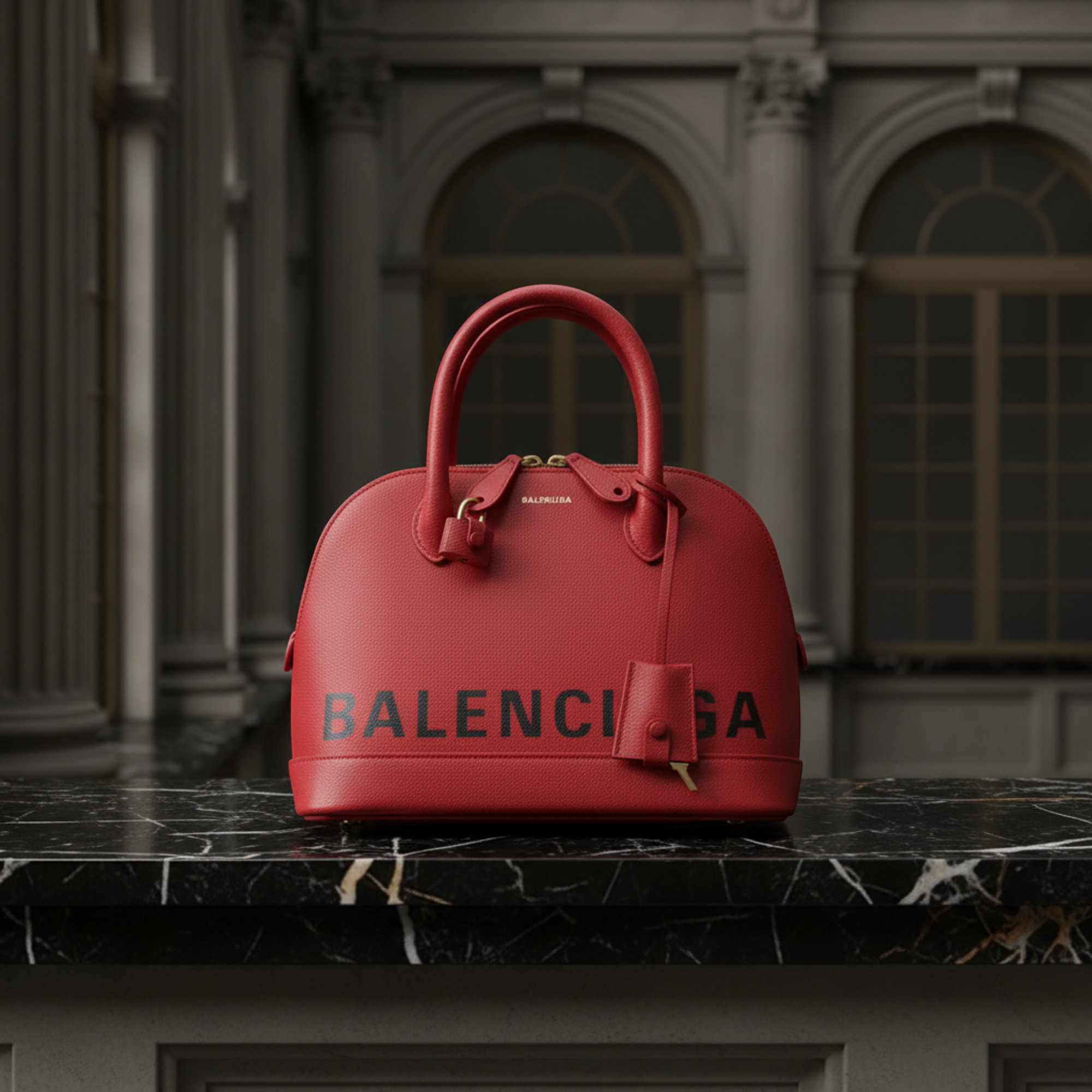 Balenciaga Ville Top Handle S · Leather