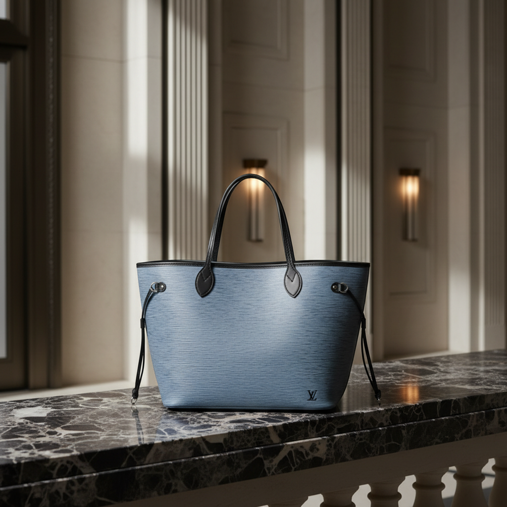 Louis Vuitton Epi Denim Neverfull MM