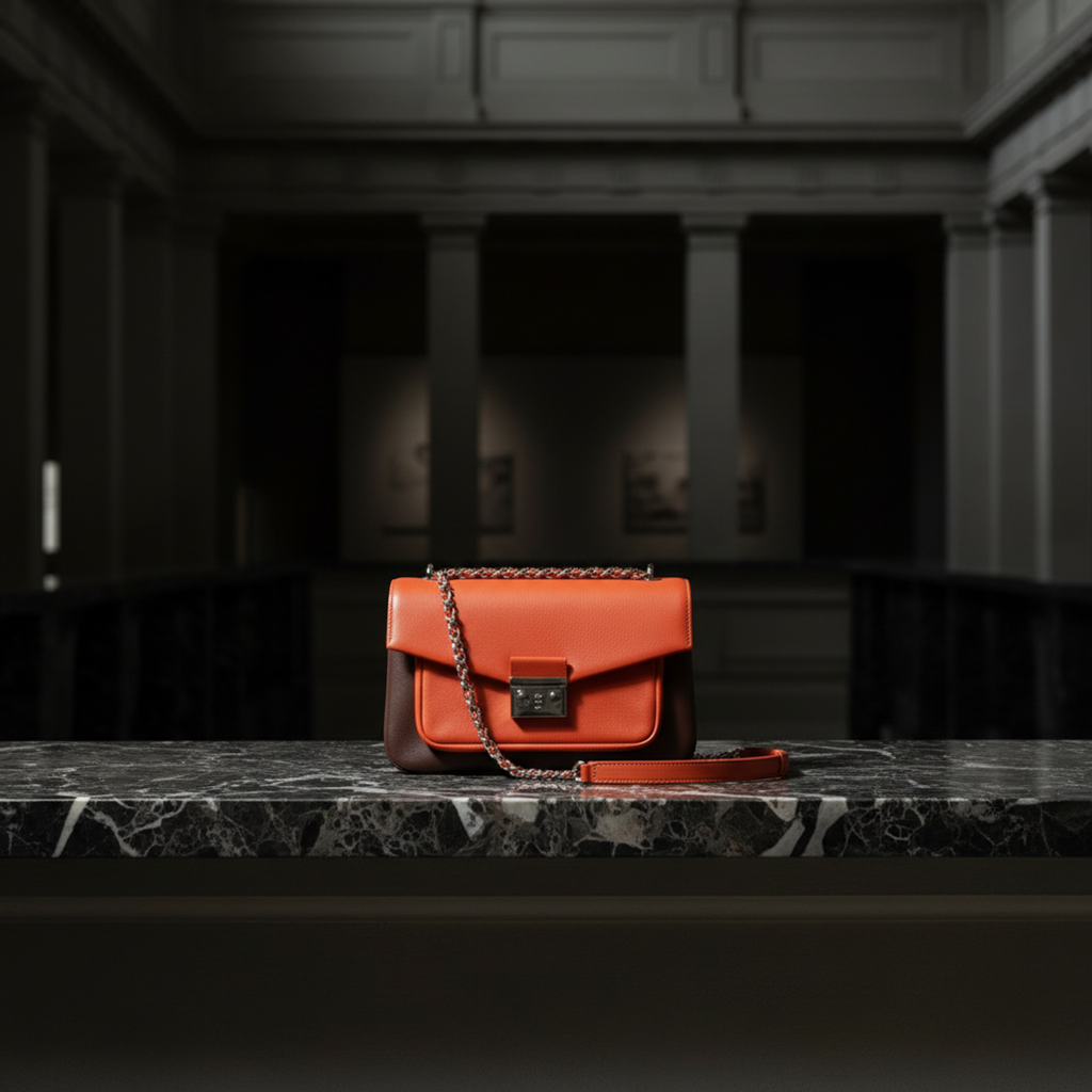 Fendi · Leather Shoulder Bag · Gold Hardware