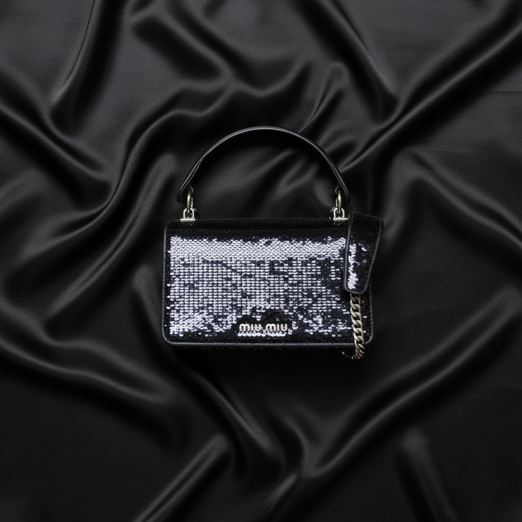 Miu Miu · Sequin Chain Shoulder Bag