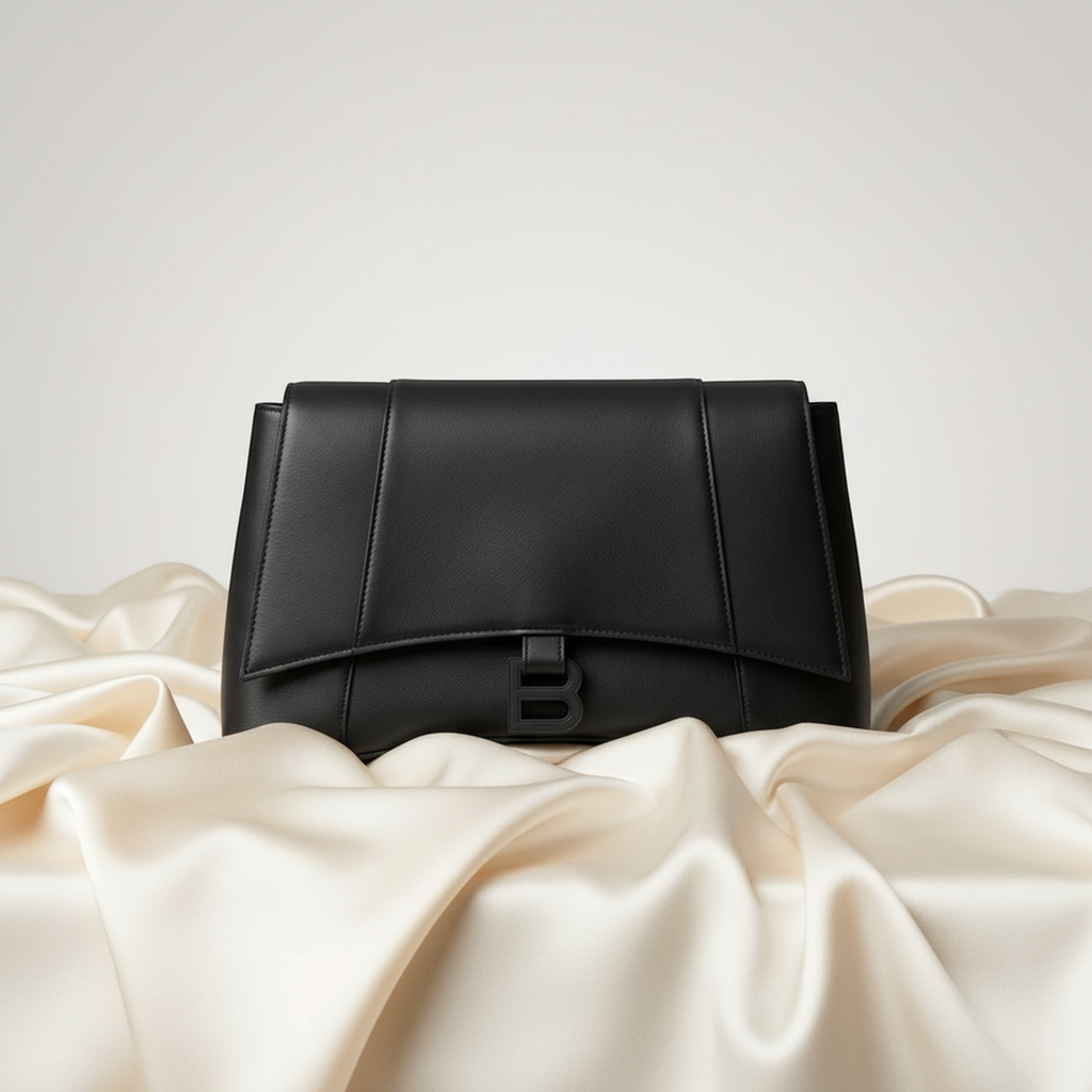 Balenciaga Downtown · Leather Shoulder Bag