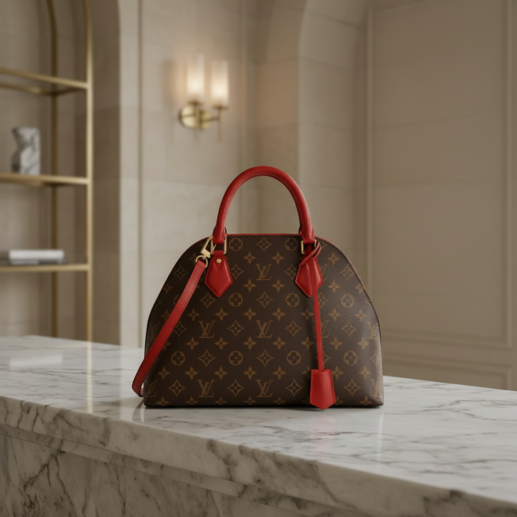 Louis Vuitton Monogram Alma Bag Into Bag
