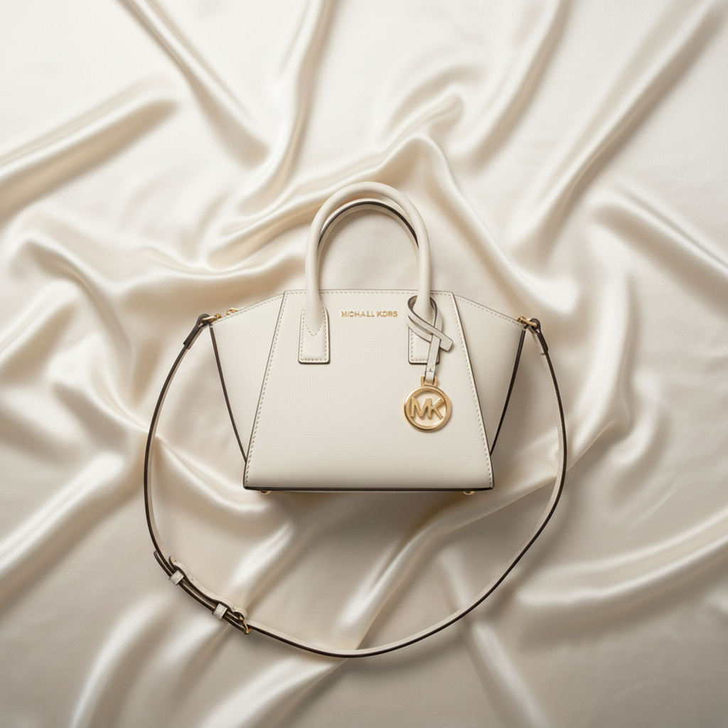 Michael Kors Avril · Leather Shoulder Bag