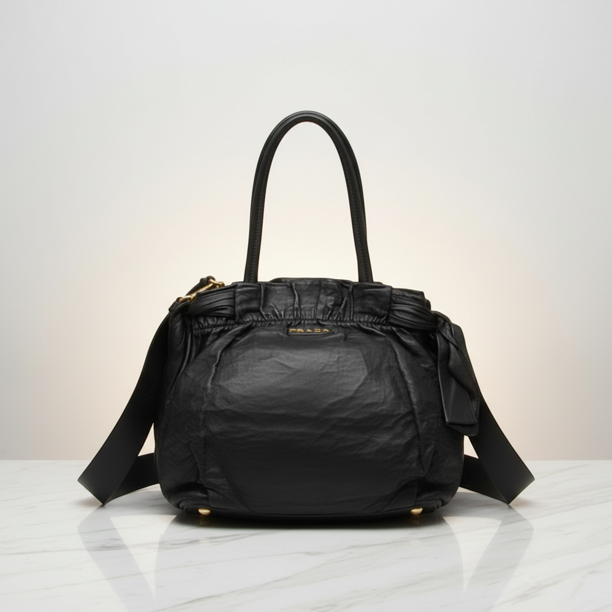 Prada Side Bow · Nappa Leather