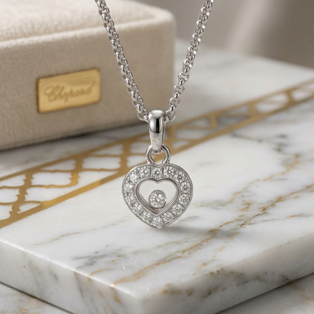 Chopard Happy Diamonds Heart · 18K White Gold