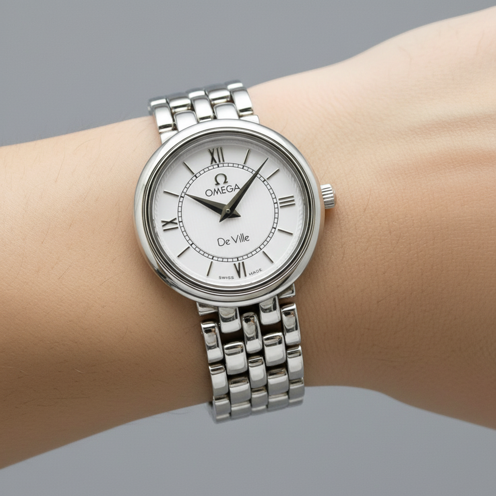 Omega De Ville · Steel · Quartz