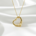 Tiffany Open Heart · 18K Yellow Gold