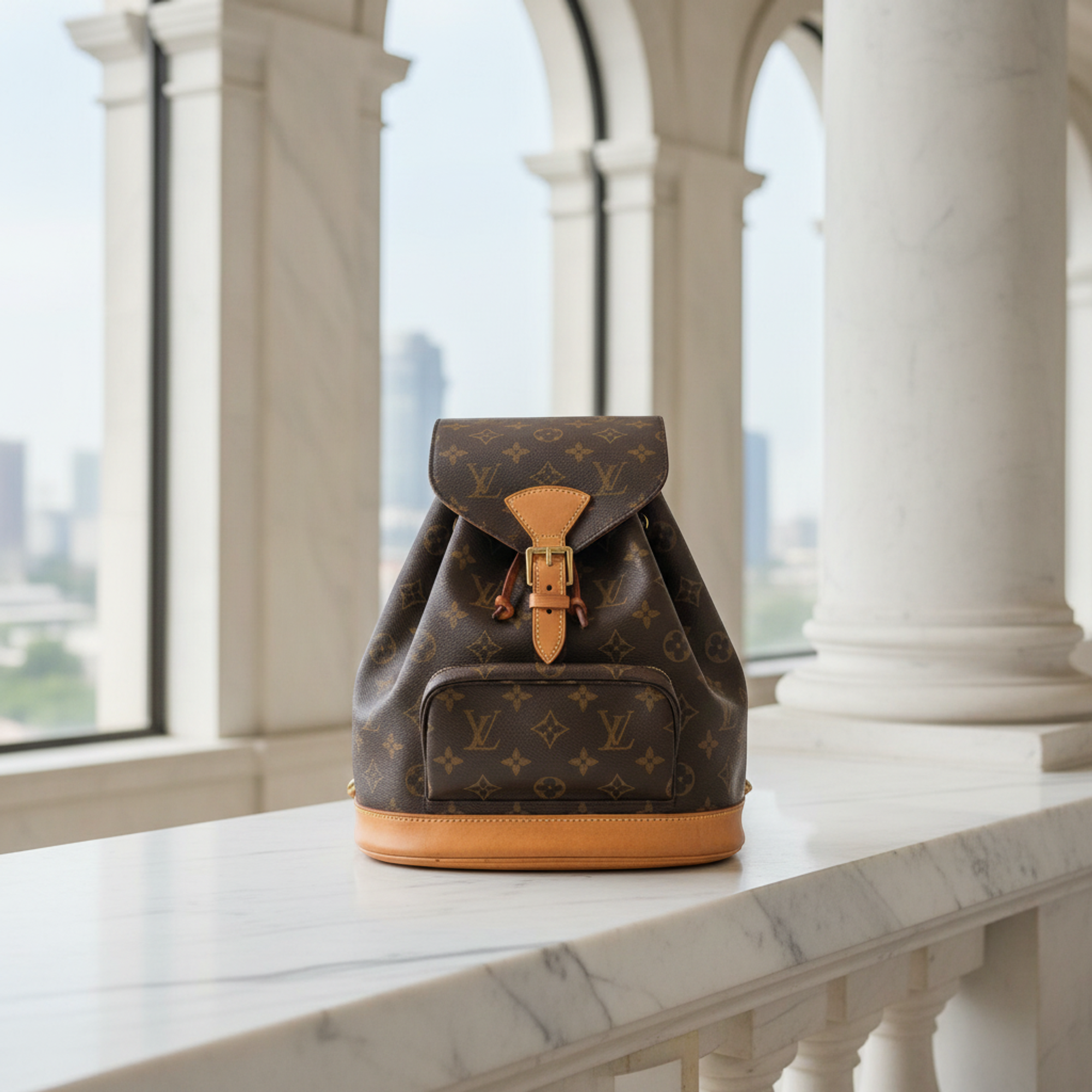 Louis Vuitton Montsouris MM · Monogram