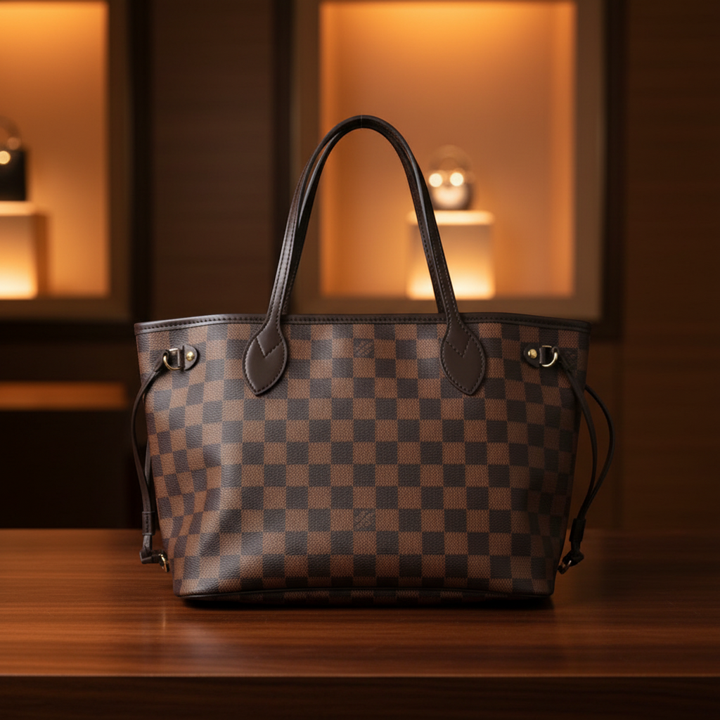 Louis Vuitton Neverfull PM · Damier Ebene