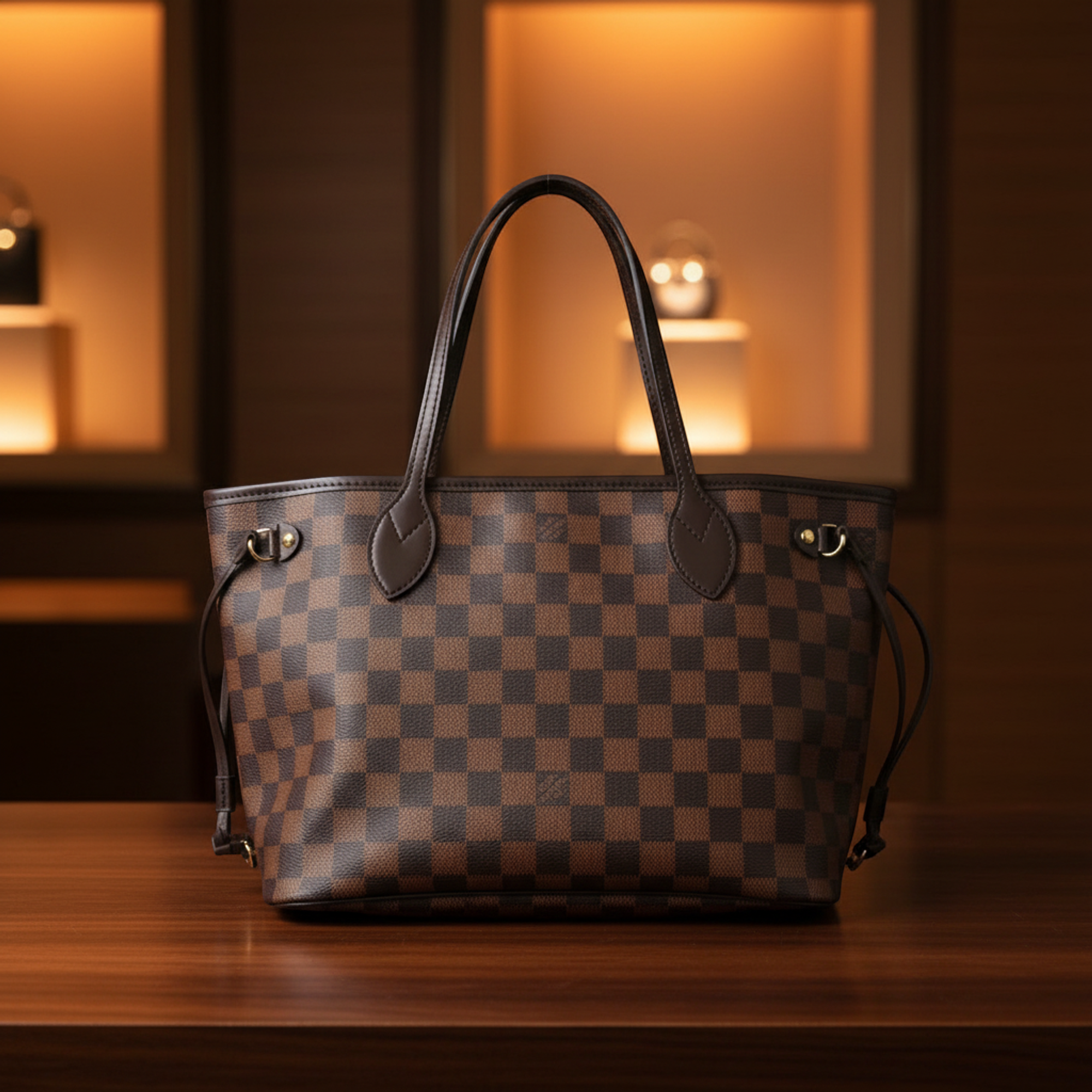 Louis Vuitton Neverfull PM · Damier Ebene
