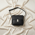 Prada Leather Messenger · Push Lock