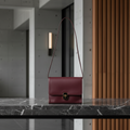 Balenciaga · Leather Shoulder Bag · Bordeaux