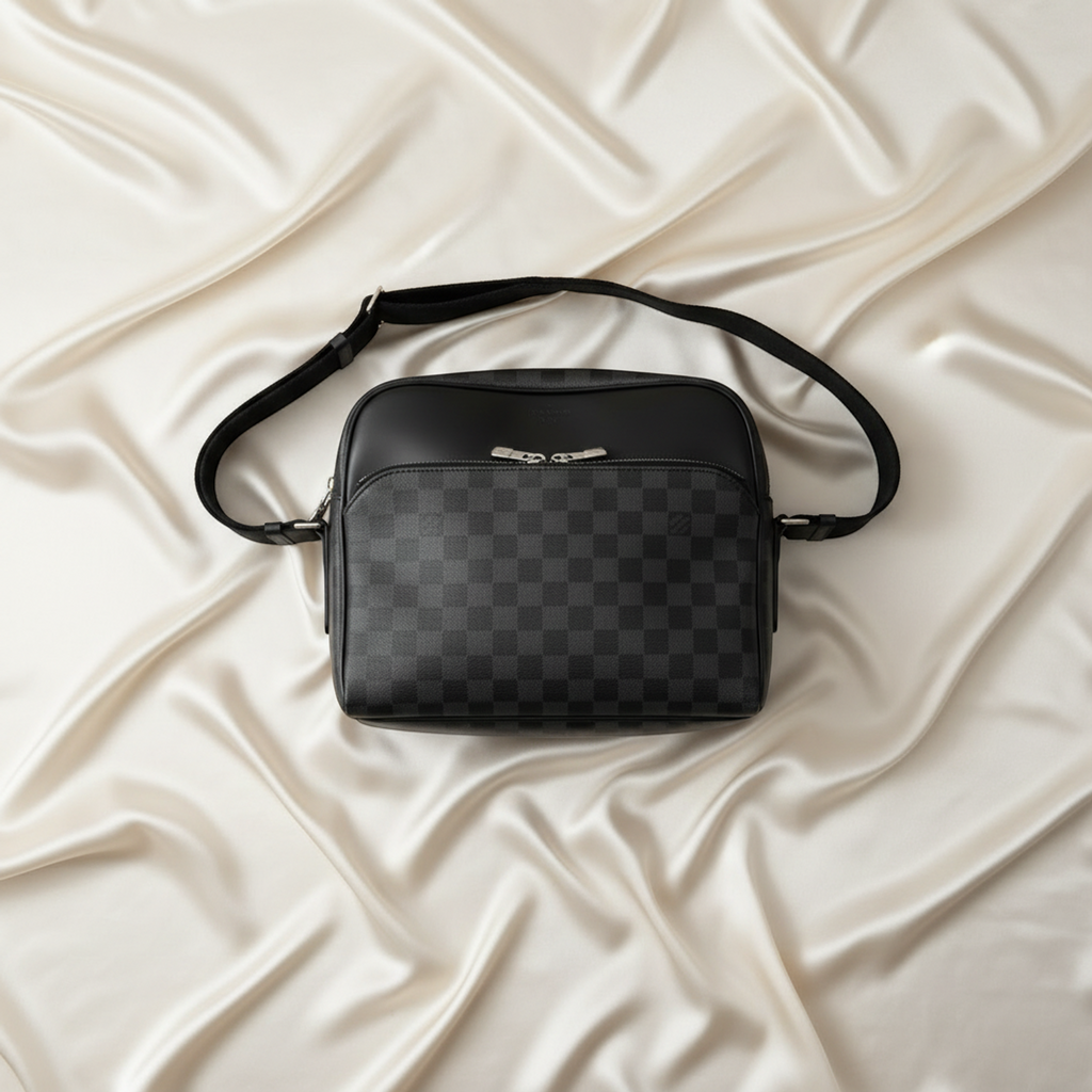 Louis Vuitton Dayton Reporter · Damier Graphite