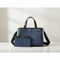 Prada Denim City Calf · Tote Bag