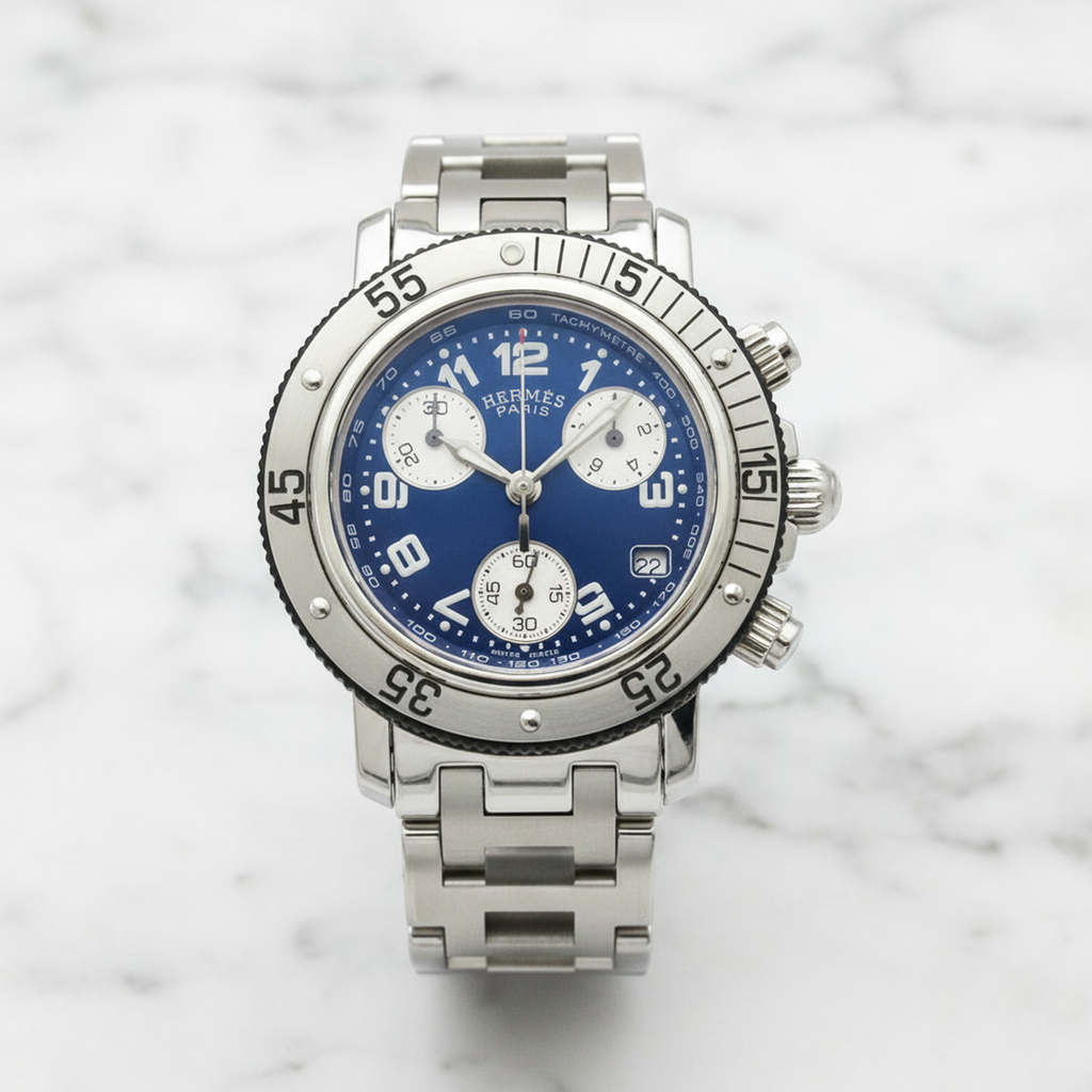Hermès Clipper Diver · Steel · Chronograph