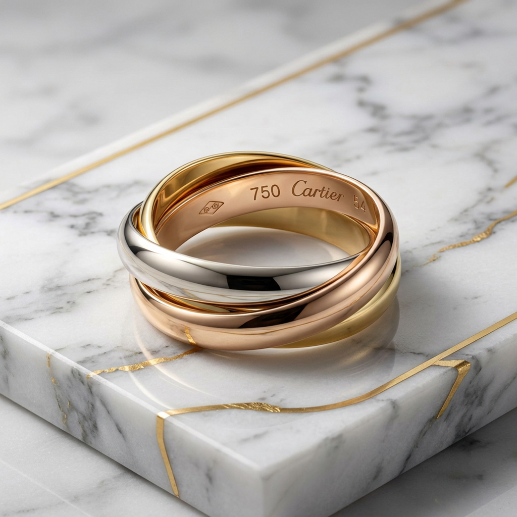 Cartier Trinity · Tri-Gold