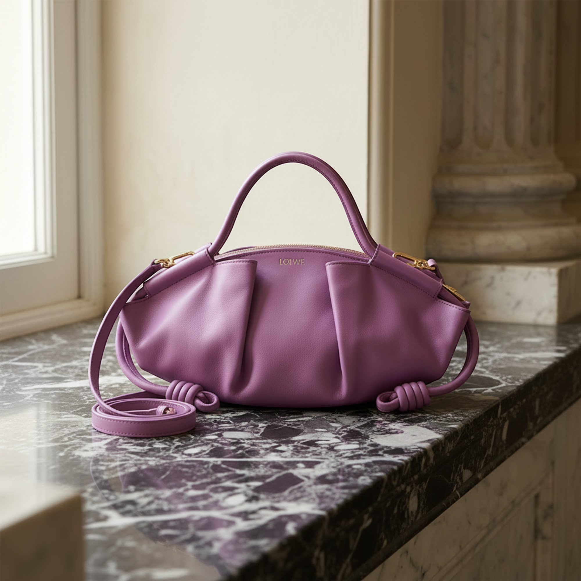 Loewe Paseo Small · Leather