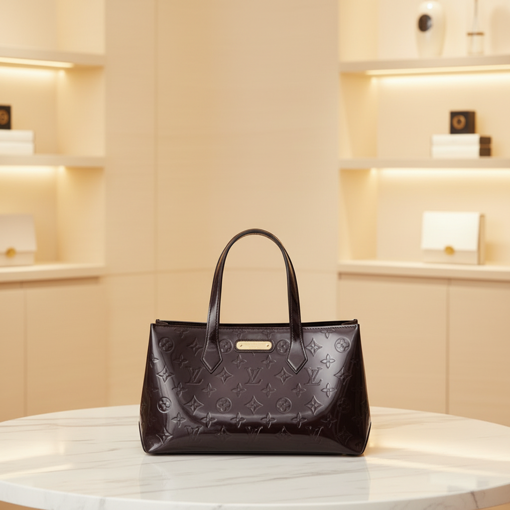 Louis Vuitton Wilshire PM · Vernis Amarante