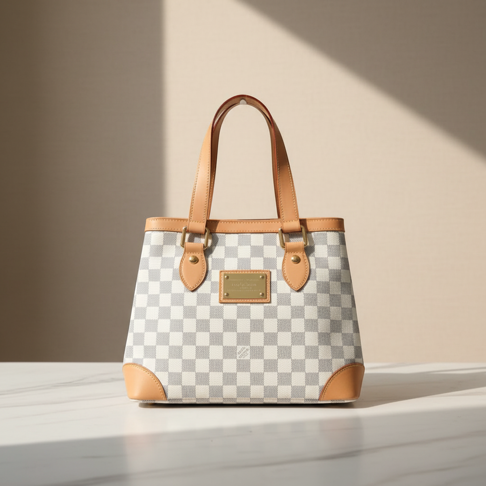 Louis Vuitton Hampstead PM · Damier Azur
