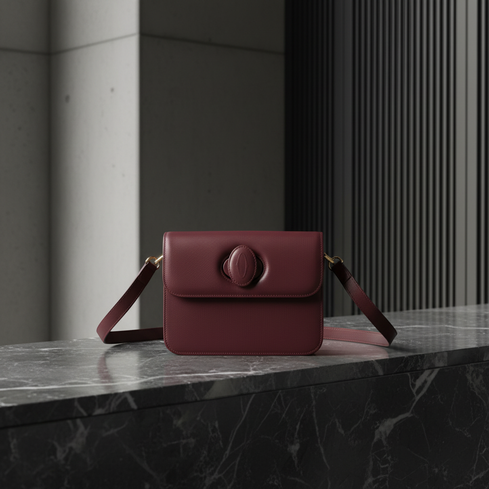 Cartier Must · Leather Shoulder Bag