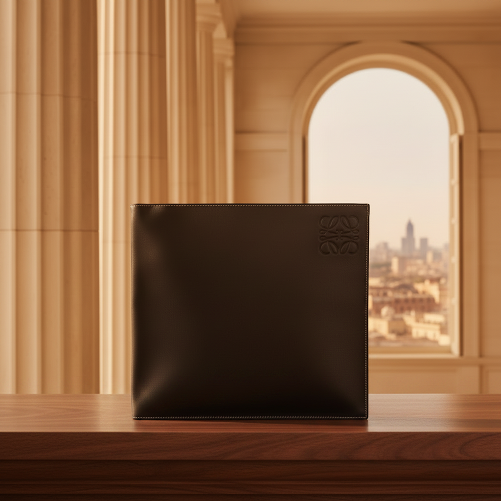 Loewe Anagram · Leather Clutch