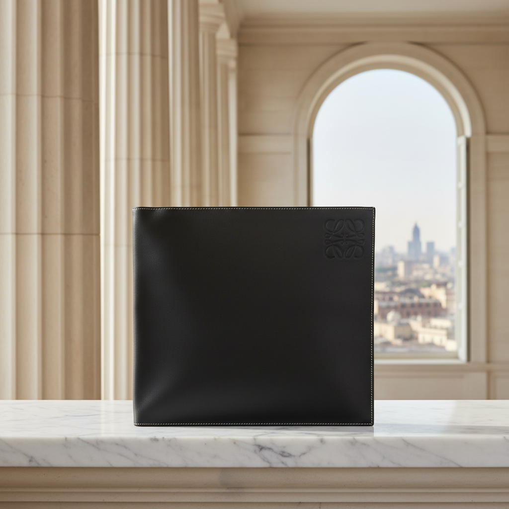 Loewe Anagram · Leather Clutch