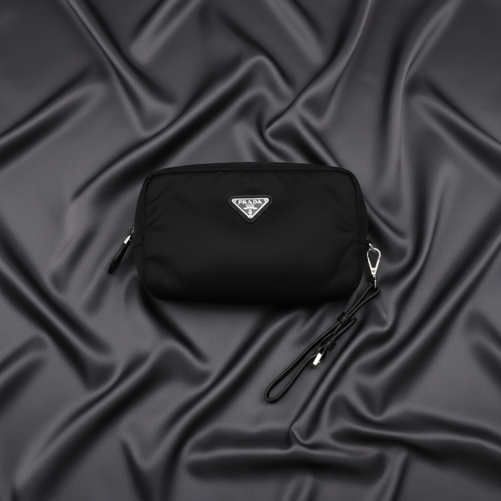 Prada Vela · Leather Pouch
