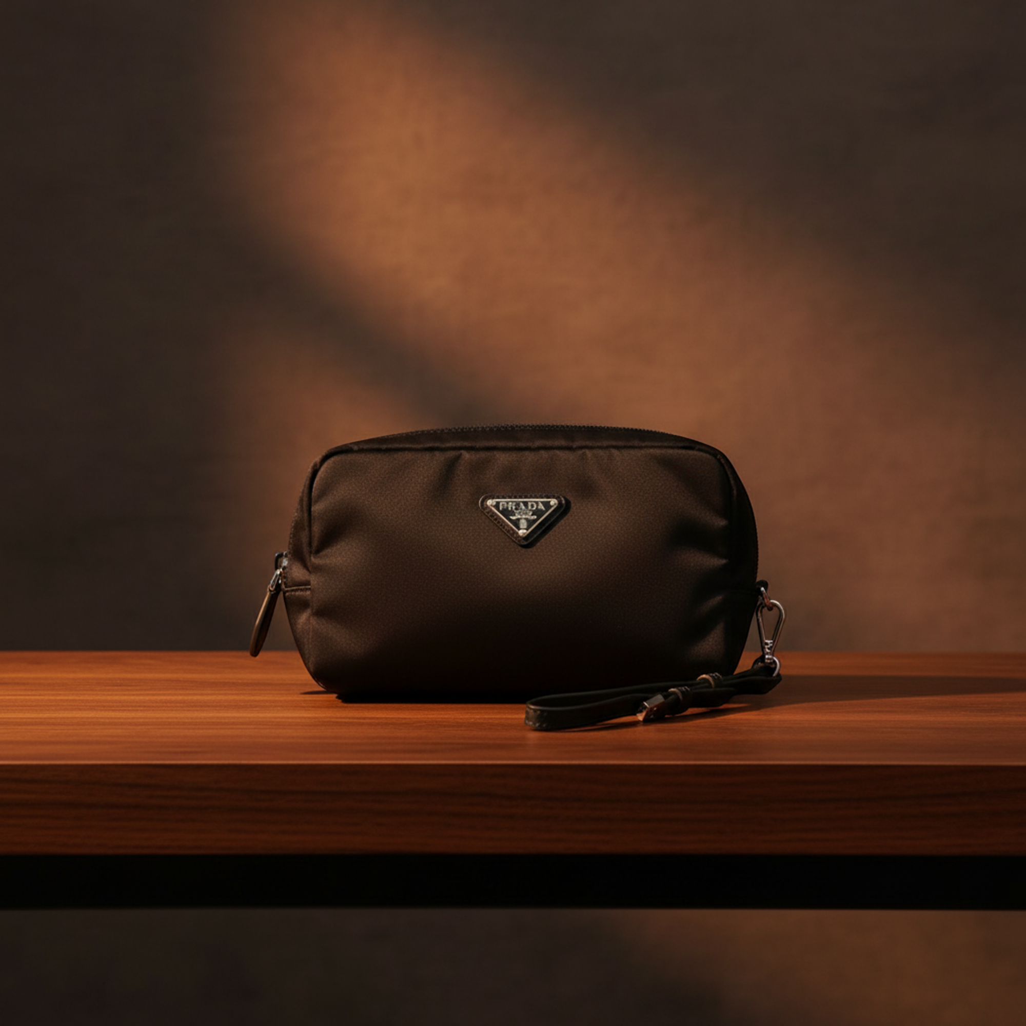 Prada Vela · Leather Pouch