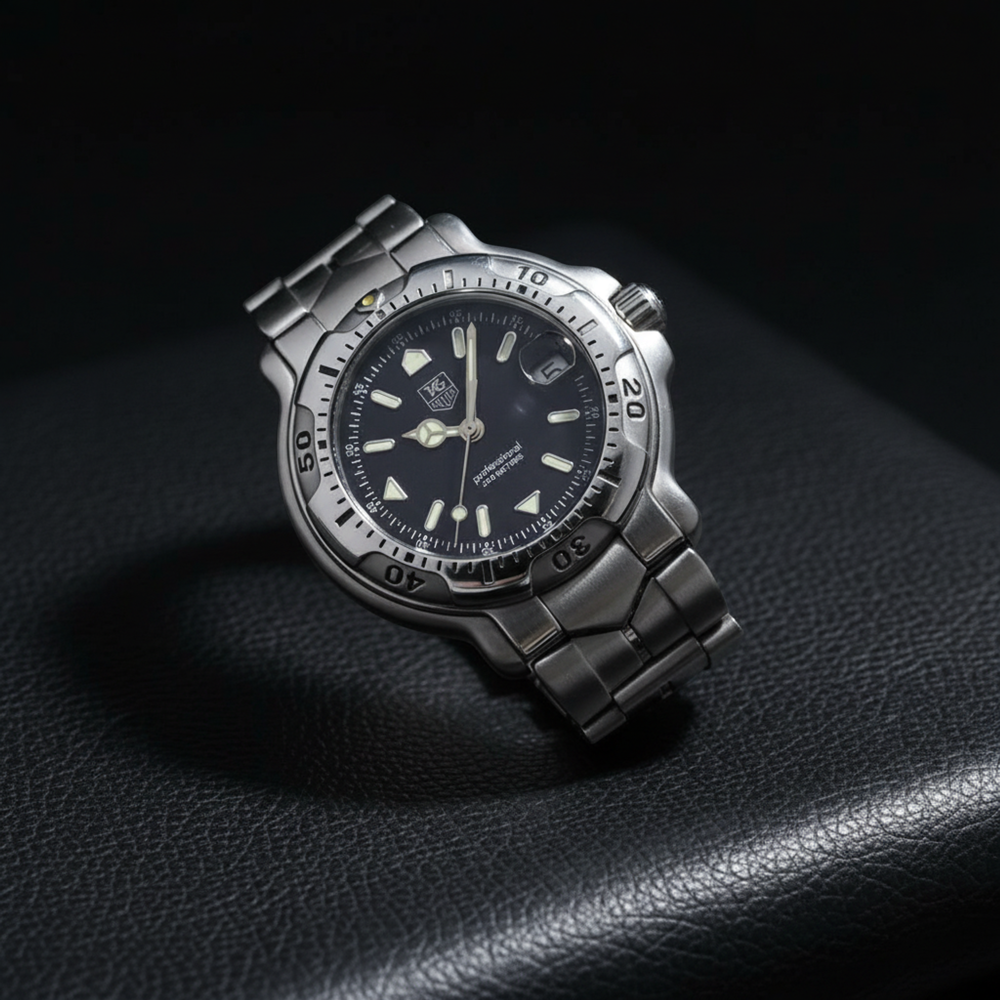 Tag Heuer 6000 Professional · Steel · Quartz