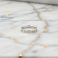 Tiffany Three Diamond · Platinum