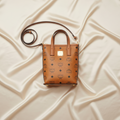 MCM Aren · Cognac Visetos