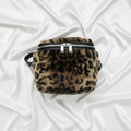 Celine Fluffy Box · Leopard Faux Fur