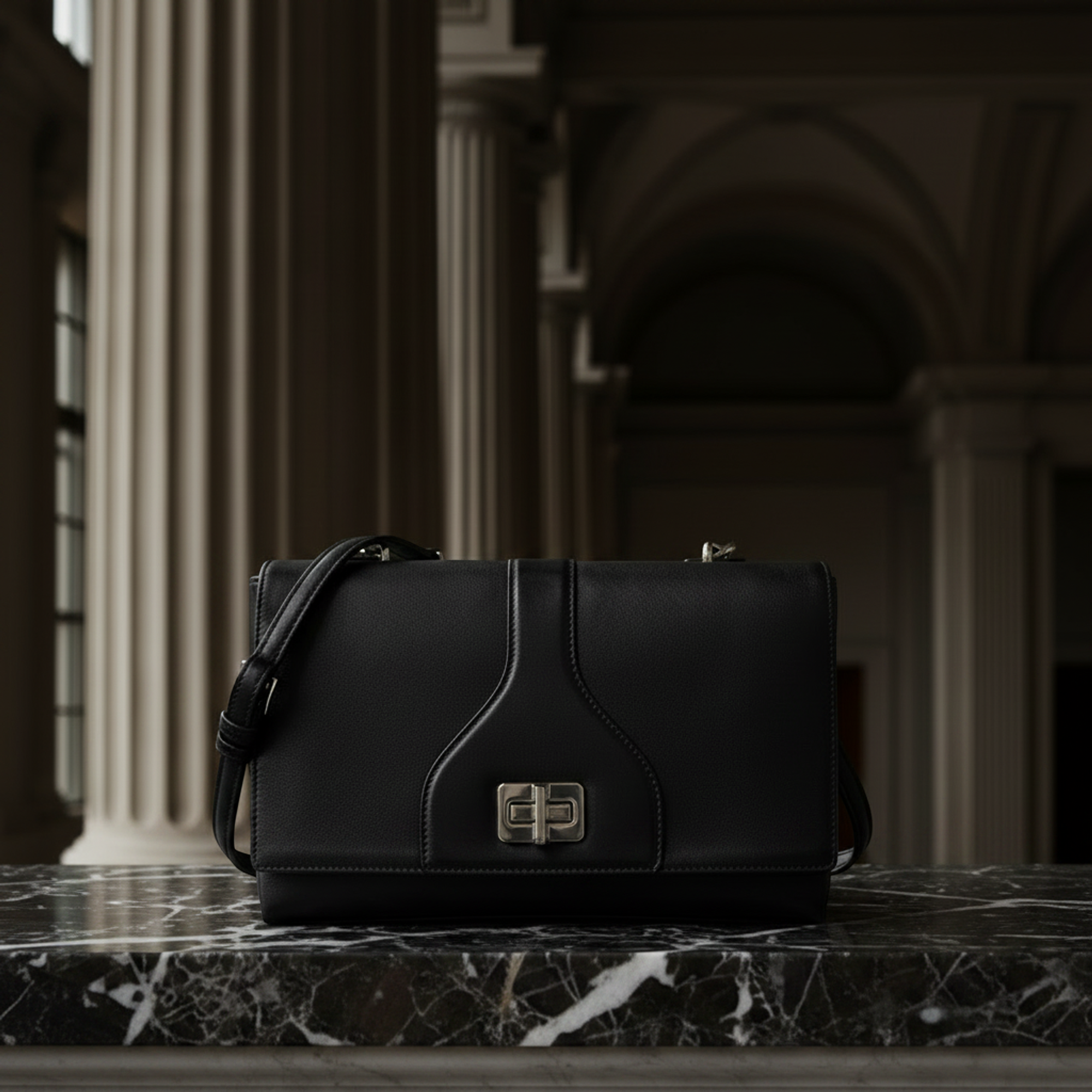 Prada Double Flap · Chain Shoulder