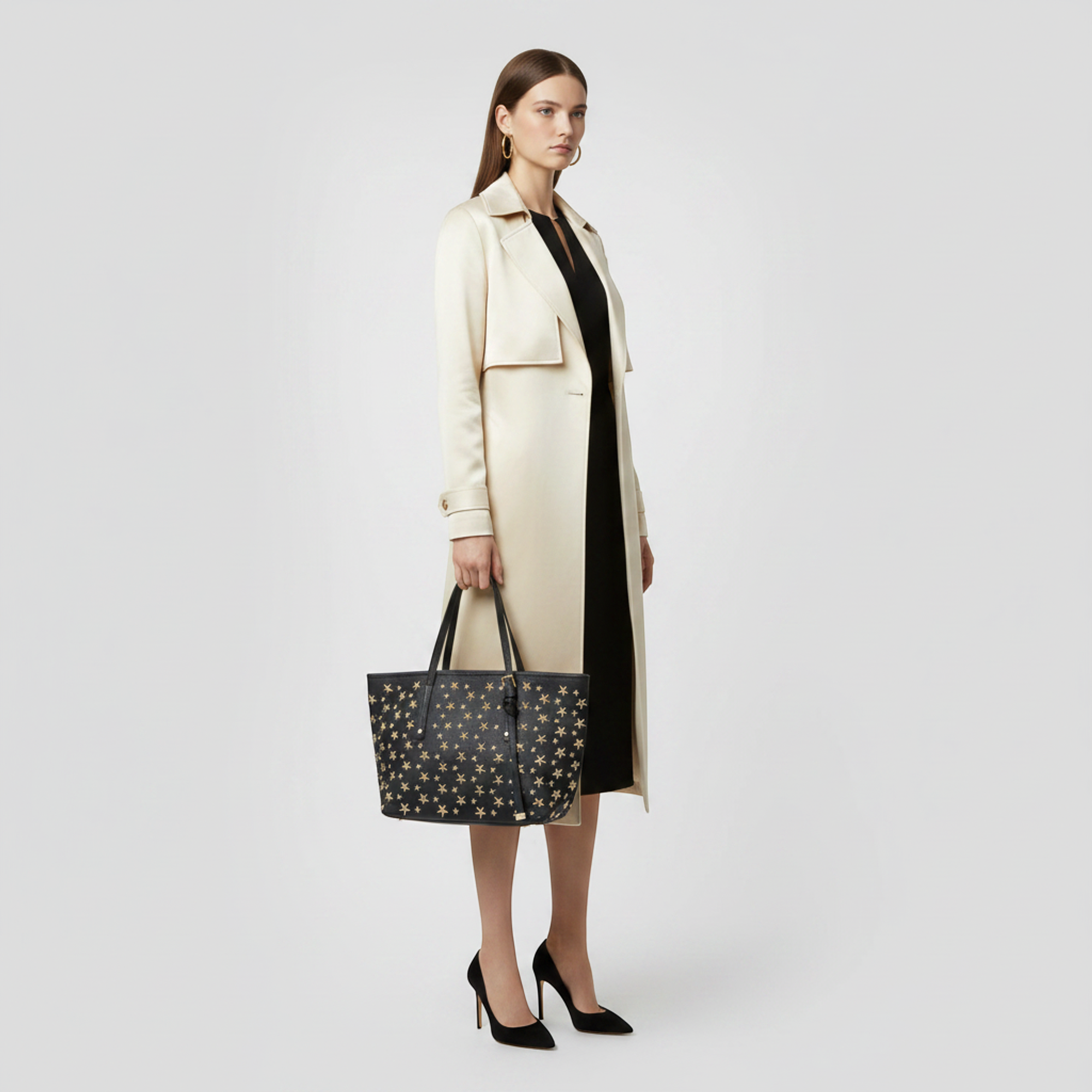 Jimmy Choo Sasha S · Star Studded Tote