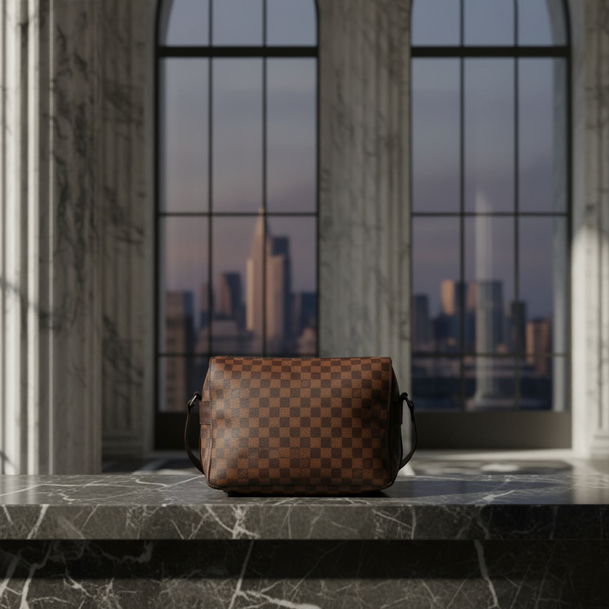 Louis Vuitton Damier Naviglio · Canvas