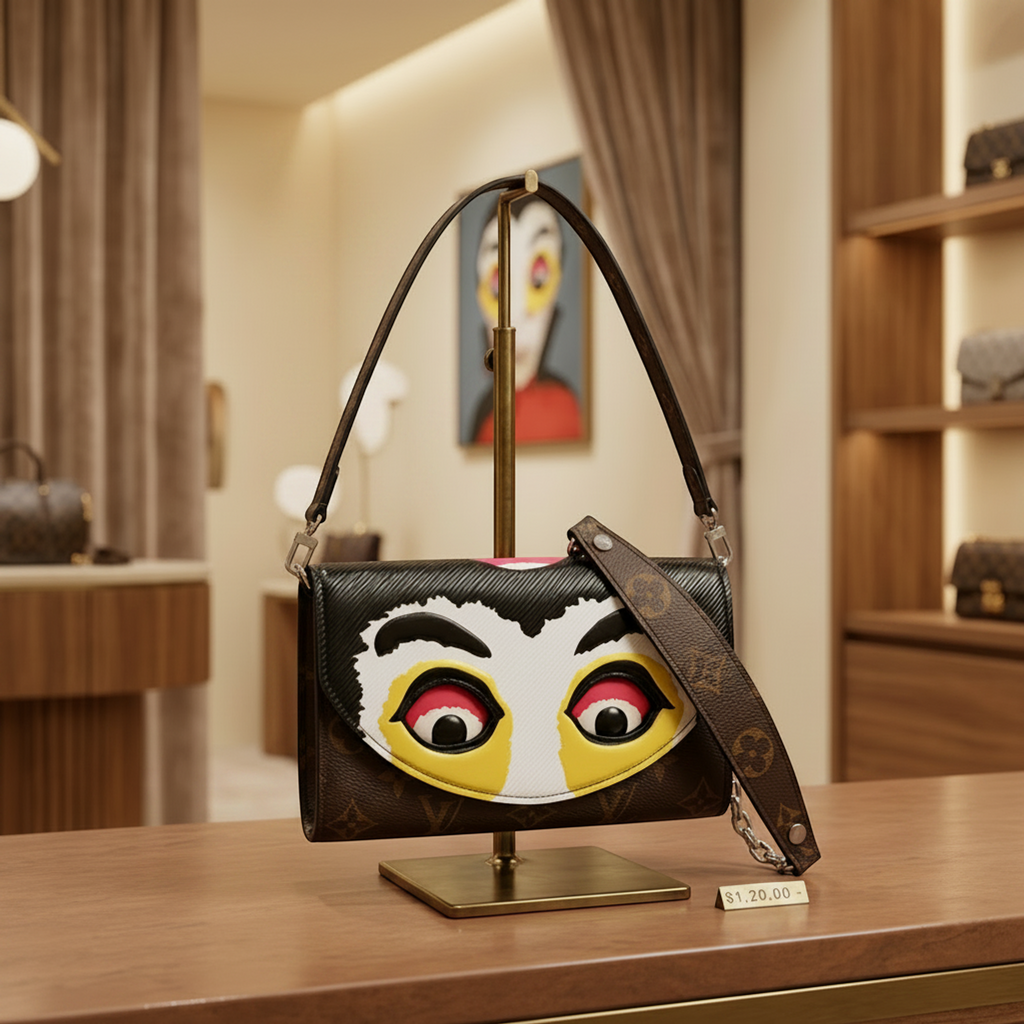 Louis Vuitton Epi Pochette Kabuki Mask
