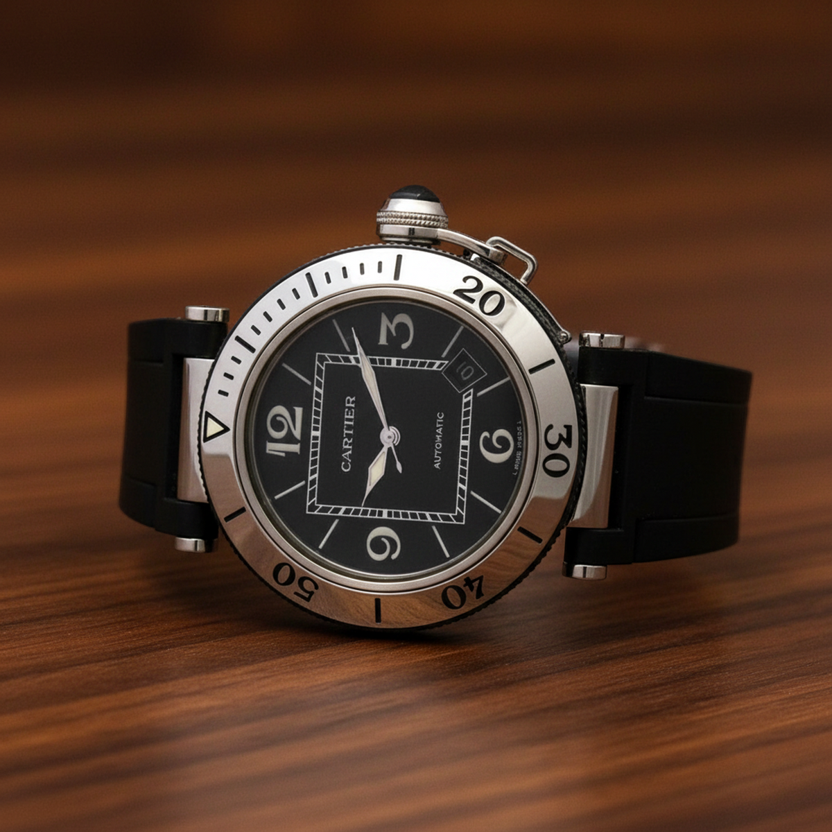 Cartier Pasha Seatimer · Steel · Automatic