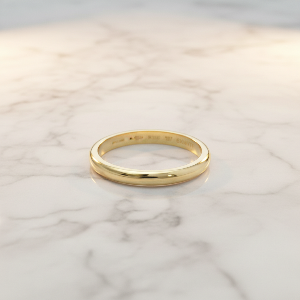 Bvlgari Wedding Band · 18K Yellow Gold