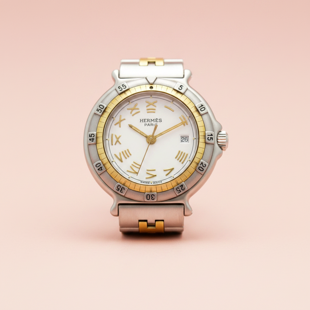 Hermès Captain Nimo · Gold Plated Steel
