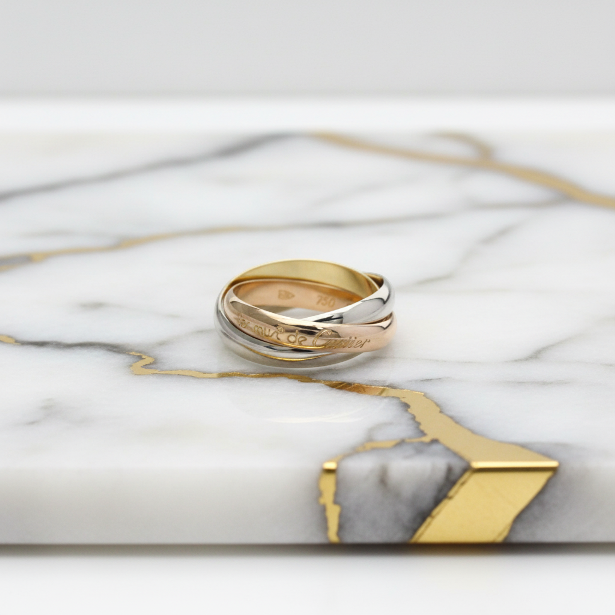 Cartier Trinity · Tri-Gold