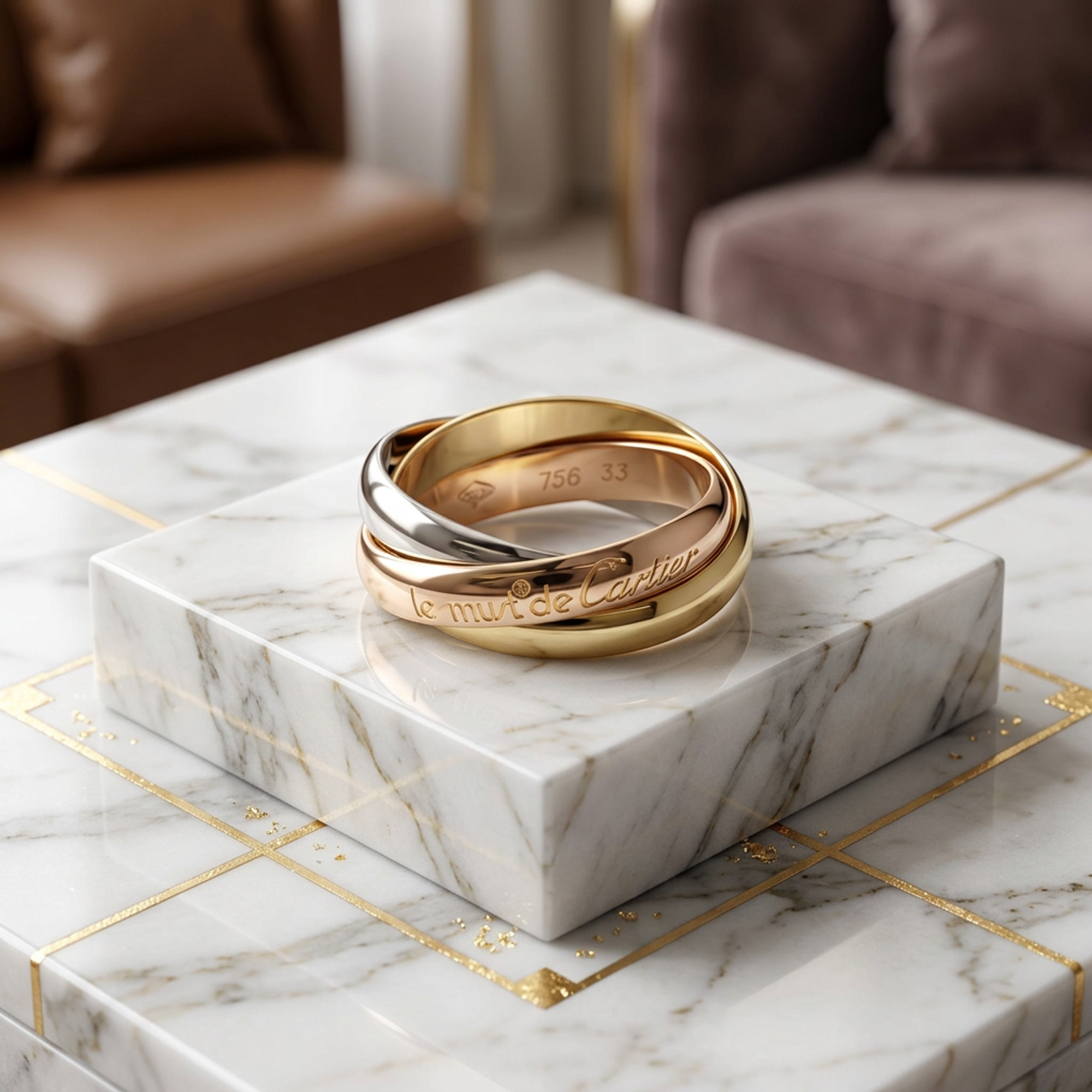 Cartier Trinity · Tri-Gold