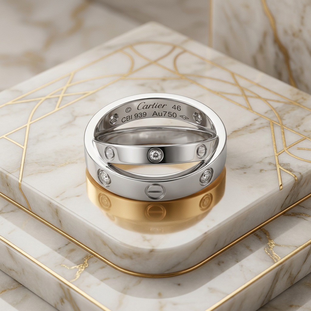 Cartier Be Love · 18K White Gold · Diamond