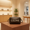 Celine Triomphe Horizontal · Coated Canvas