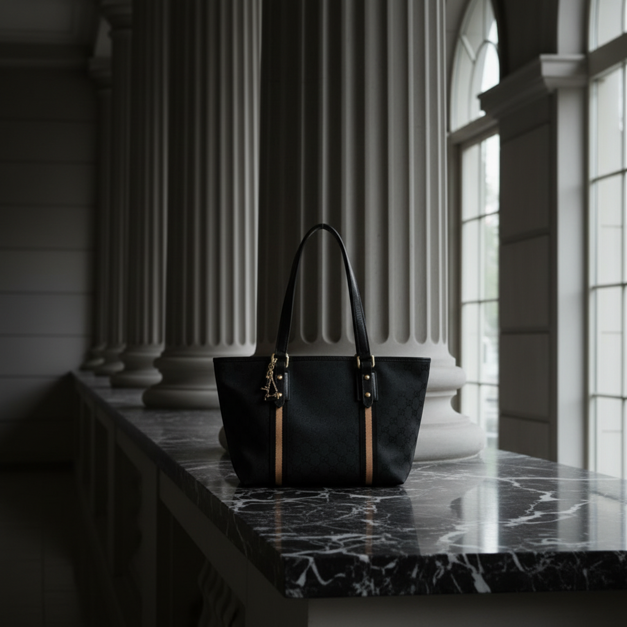 Gucci Sherry Line · GG Canvas Tote