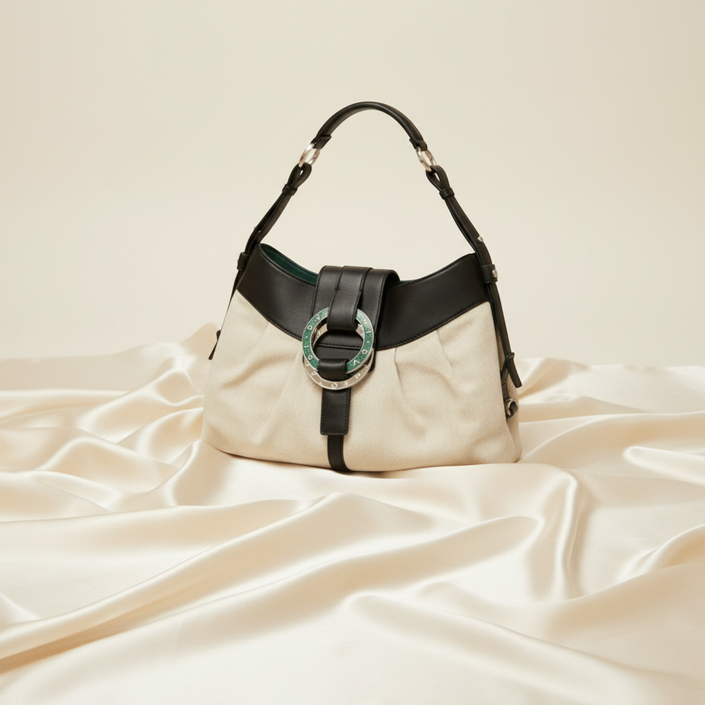 Bvlgari Chandra · Canvas & Leather