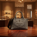 Prada Canapa · Denim Tote