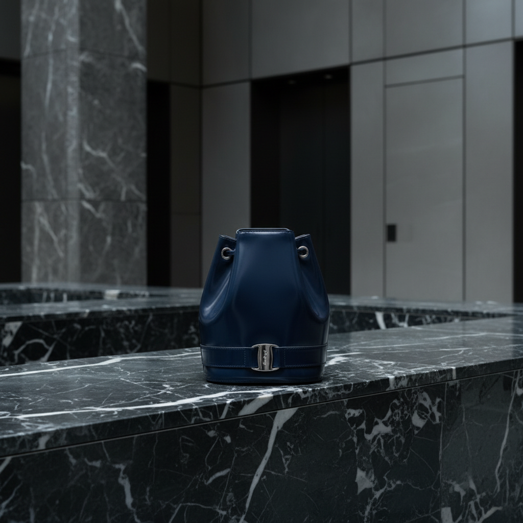 Salvatore Ferragamo Vara · Enamel Leather