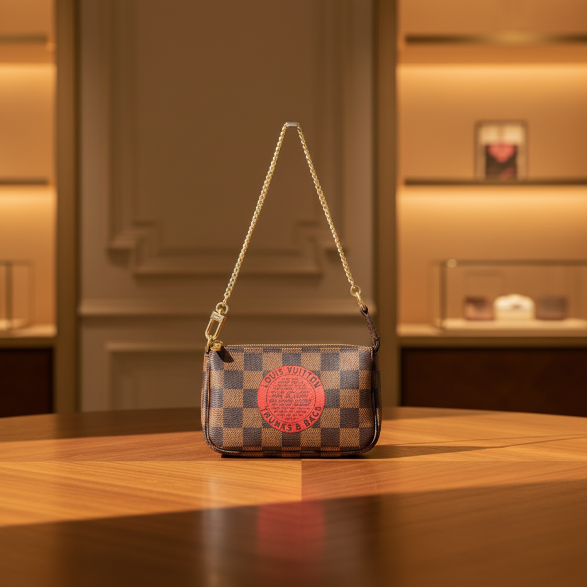 Louis Vuitton Damier Ebene · Mini Pochette