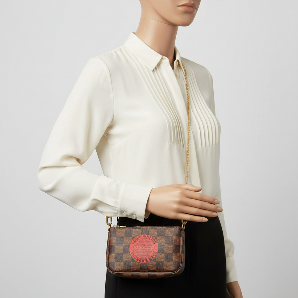 Louis Vuitton Damier Ebene · Mini Pochette